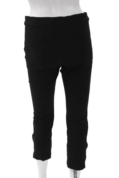 La Ligne Womens Ankle Leggings Black Polyester Blend Size M