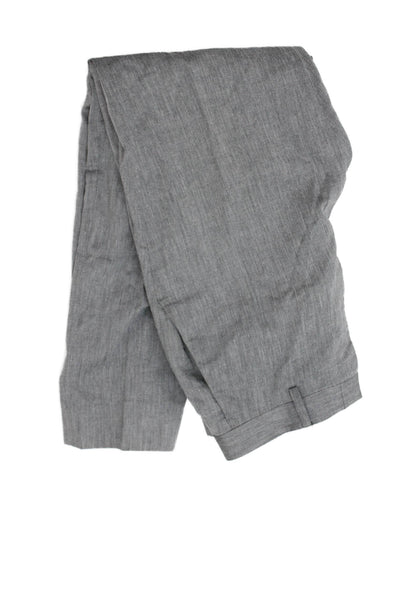 J Crew Mens Gray Somelos Stretch Dress Pants Size 30