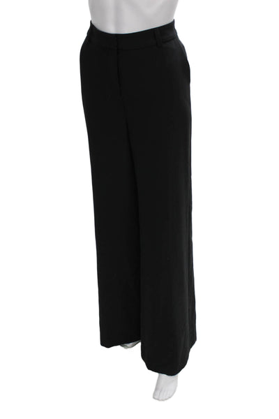 L'Agence Womens Black Polyester Dress Pants Inseam 33 Size 6