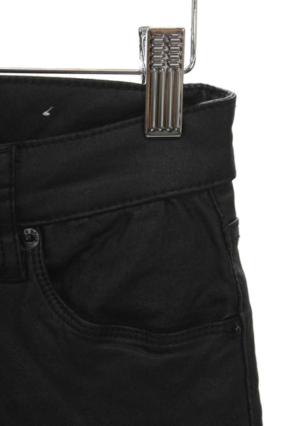 STS Blue Women Skinny Black Mid Rise Cotton Blend Jeans Size 27