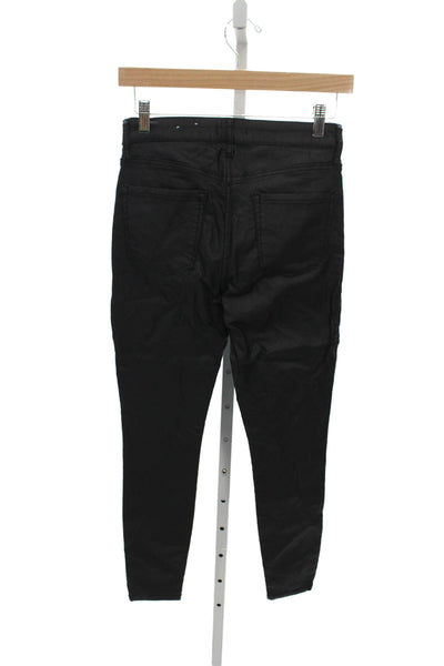 STS Blue Women Skinny Black Mid Rise Cotton Blend Jeans Size 27