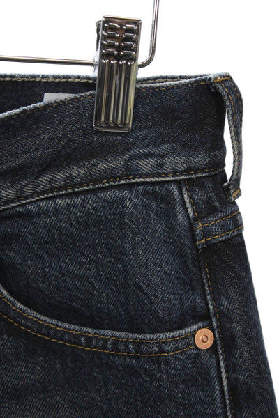 Closed Womens Straight Jeans Blue 100% Cotton Button Mid Rise Size 24