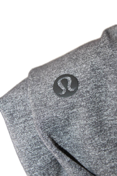 Lululemon Womens Gray Viscose Drawstring Capri Pants Size 4