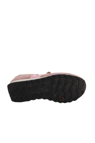 Saucony Women's Lace Up Suede Rubber Sole Trainer Sneakers Pink Size 7.5