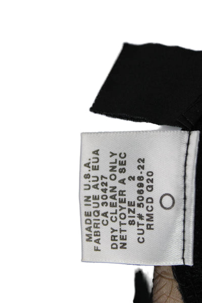 Laundry by Shelli Segal Womens Black Halter Maxi Dress Polyester Size 2