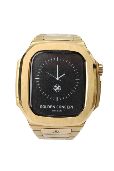Golden Concept Unisex Gold Plated Royal Apple Watch Case 41mm