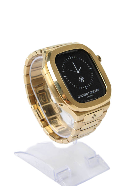 Golden Concept Unisex Gold Plated Royal Apple Watch Case 41mm