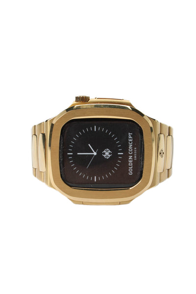 Golden Concept Unisex Gold Plated Royal Apple Watch Case 41mm