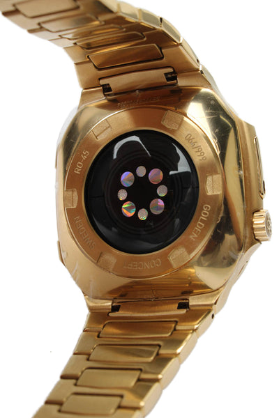 Golden Concept Unisex Gold Plated Royal Apple Watch Case 41mm