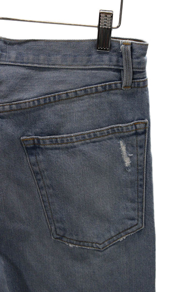 Frame Denim Womens Blue Straight Jeans High Rise Size 28