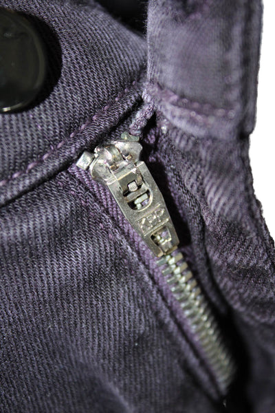 J Brand Womens Skinny Purple Cotton Jeans Size 27