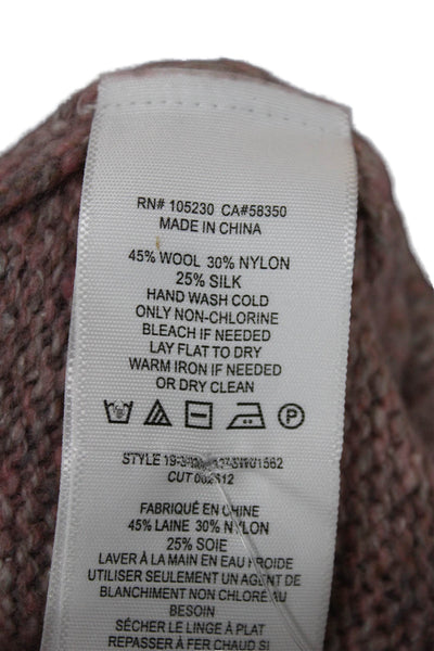 Joie Women Jogger Pants Multicolor Wool Drawstring Size XS