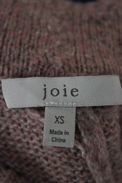 Joie Women Jogger Pants Multicolor Wool Drawstring Size XS