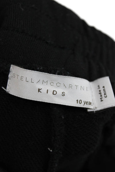 Stella McCartney Kids Childrens Girls Jogger Sweatpants Black Size 10