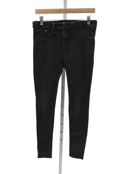Rag & Bone Women Skinny High Rise Black Jeans Size 31