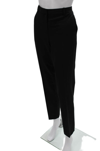 Theory Women Dress Pants Black Wool Zip Size 4