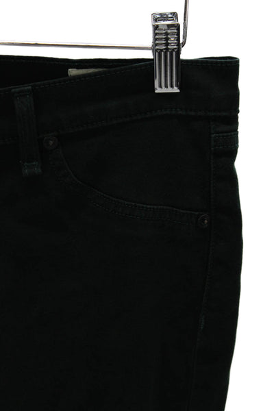 Rag & Bone Jean Womens Skinny Jeans Green Cotton Size 28
