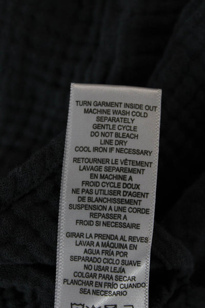 Splendid Womens Gray Cotton V Neck Sleeveless Basic Tank Size S
