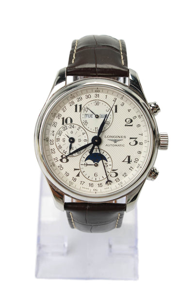 Longines Mens Stainless Steel Heritage Master L2.733.4 Automatic Watch 42mm