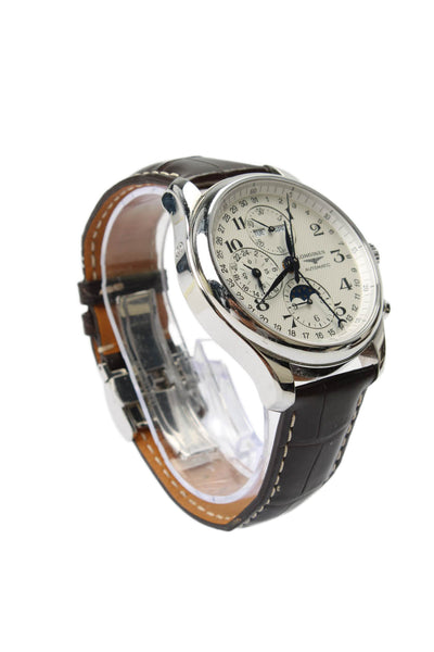 Longines Mens Stainless Steel Heritage Master L2.733.4 Automatic Watch 42mm