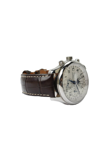 Longines Mens Stainless Steel Heritage Master L2.733.4 Automatic Watch 42mm