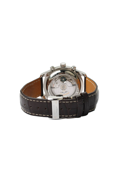 Longines Mens Stainless Steel Heritage Master L2.733.4 Automatic Watch 42mm