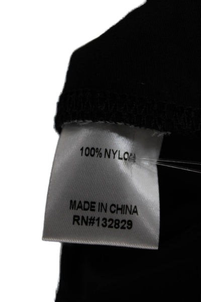 Superdown Women Cargo Pants Black Nylon Drawstring Utility Size M