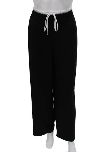 Lioness Womens Black Polyester Drawstring Sweatpants Size L