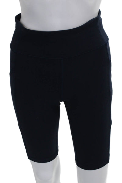 Lululemon Women Athletic Nylon Blue Shorts Size 6