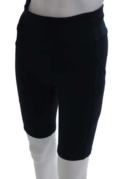 Lululemon Women Athletic Nylon Blue Shorts Size 6