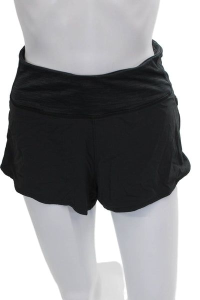 Outdoor Voices Womens Athletic Black Nylon Shorts Size M