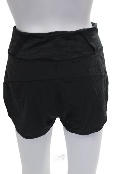 Outdoor Voices Womens Athletic Black Nylon Shorts Size M