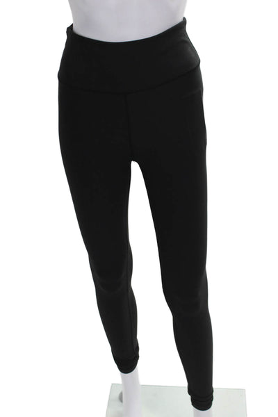Soul Womens Ankle Leggings Black Polyester Blend Size S