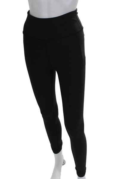 Soul Womens Ankle Leggings Black Polyester Blend Size S
