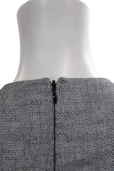 L'Agence Womens Sheath Dress Gray Sleeveless Knee Length Size 6
