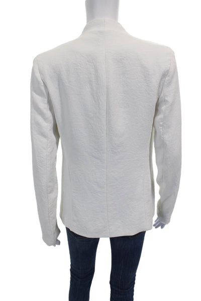 Babaton Womens Blazer White Long Sleeve Polyester Size 6