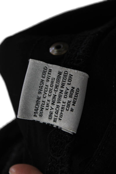 Marrakech Womens Cargo Pants Black Cupro Button Size 24