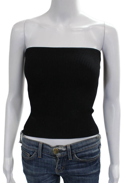 Babaton Women Basic Strapless Black Tank Size XS