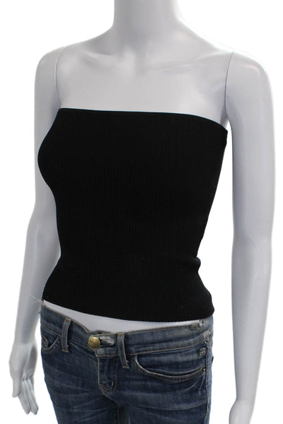 Babaton Women Basic Strapless Black Tank Size XS