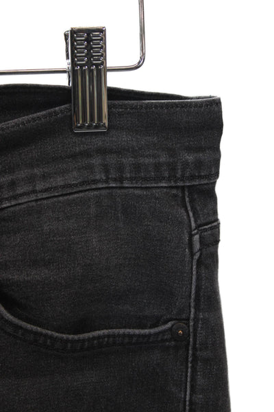 James Jeans Women Skinny Jeans Gray Cotton Mid Rise Inseam 28 Size 29