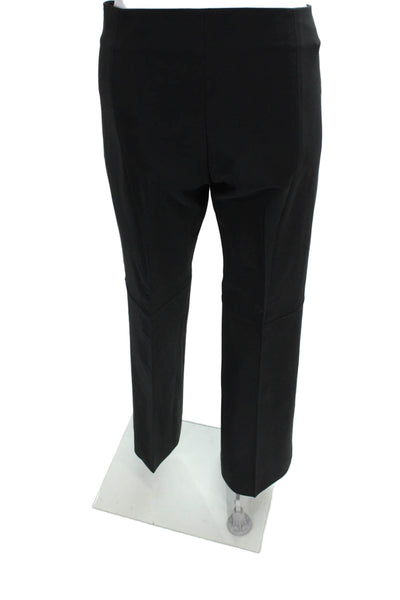 Theory Womens Dress Pants Black Polyester Zip 31 Inseam Size 6