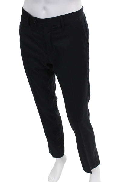 John Varvatos Mens Tuxedo Black Wool Size 46