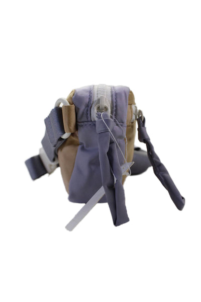 Madewell Womens Zipper Closure Belt Bag Lavender Beige