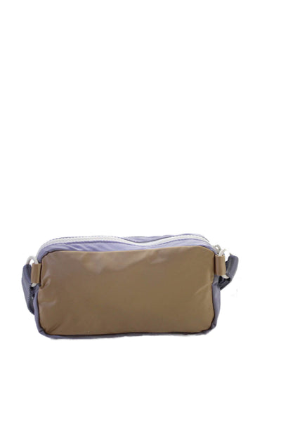 Madewell Womens Zipper Closure Belt Bag Lavender Beige