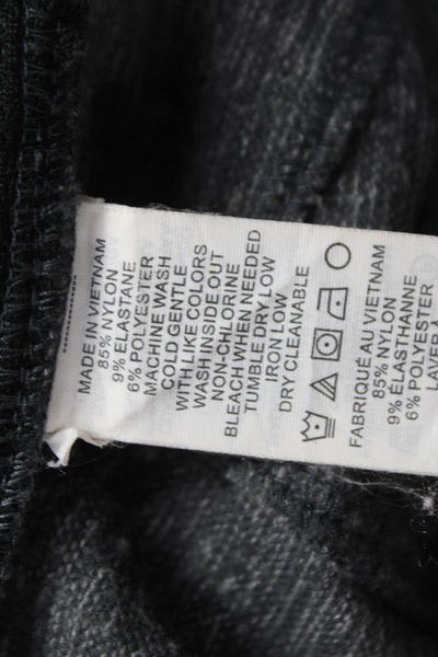 prAna Women Pants Gray Nylon Zip Solid Inseam 30 Size 6