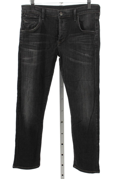 Citizens of Humanity Mens Straight Black Jeans Size 27