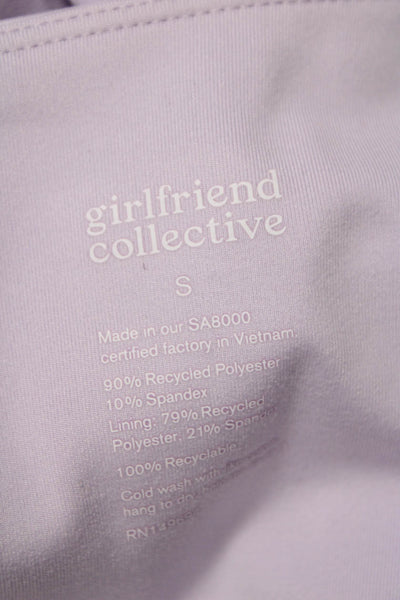 Grlfrnd Womens Athletic Purple Recycled Polyester Skort Short Size S