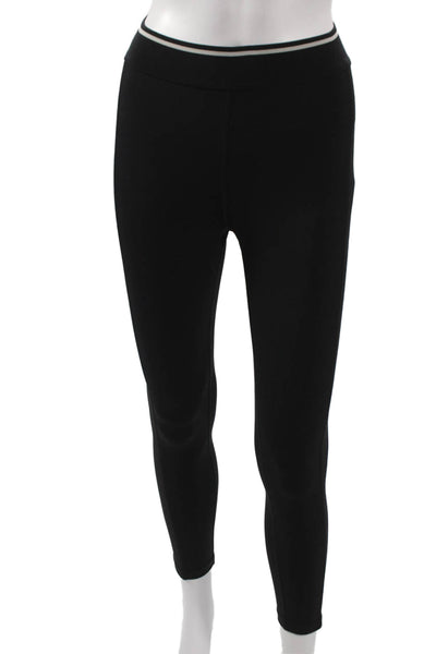 Splits 59 Womens Black Ankle Leggings Nylon Pull On Size S