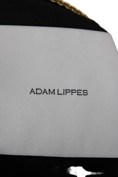 Adam Lippes Women Basic Jacket Black Button Long Sleeve Size L