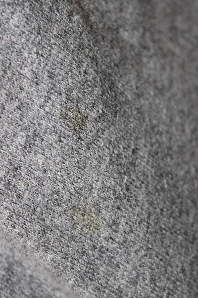 Banana Republic Women Pullover Sweater Gray Organic Cotton Crew Neck Size L